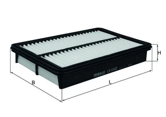 Oro filtras MAHLE LX4143