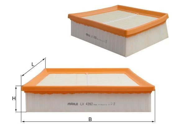 Oro filtras MAHLE LX4392