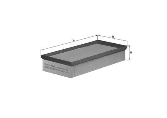 Oro filtras MAHLE LX583