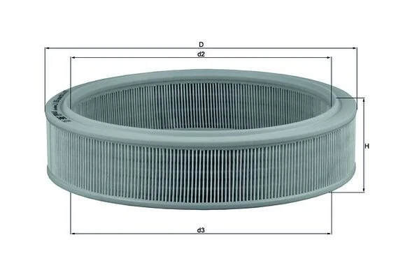 Oro filtras MAHLE LX853