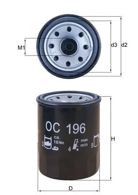 7 MAHLE OC196