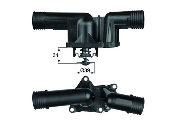 Thermostat, coolant MAHLE TI2495