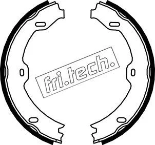 Stabdžių trinkelių komplektas, stovėjimo stabdis fri.tech. 1052.130