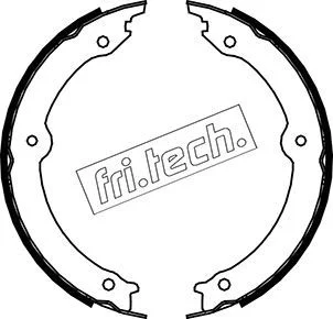 Sada brzdových čeľustí, parkovacia brzda fri.tech. 1115.323