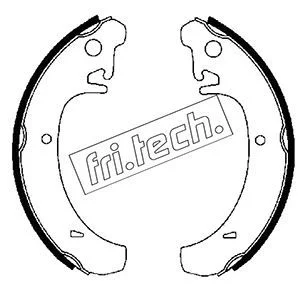 Sada brzdových čeľustí fri.tech. 1122.004
