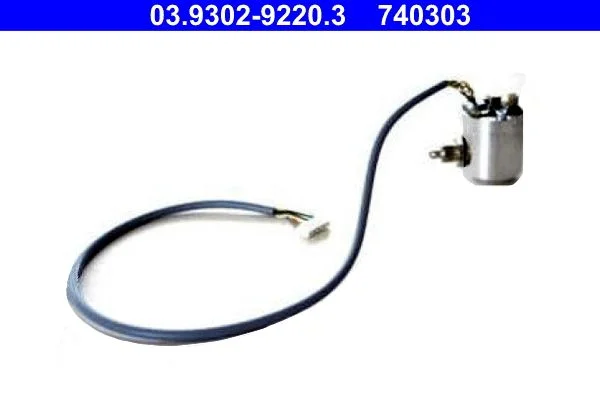 Slėgio reguliat., pildymo/išleidimo įrankis (stabdžių hidr.) ATE 03.9302-9220.3