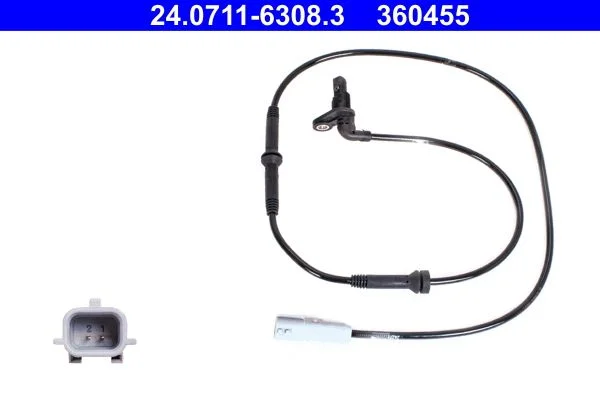 Sensor, wheel speed ATE 24.0711-6308.3