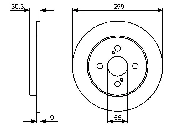 Brake Disc BOSCH 0 986 479 420
