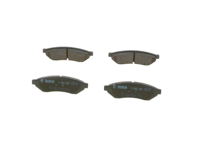 Brake Pad Set, disc brake BOSCH 0 986 494 172