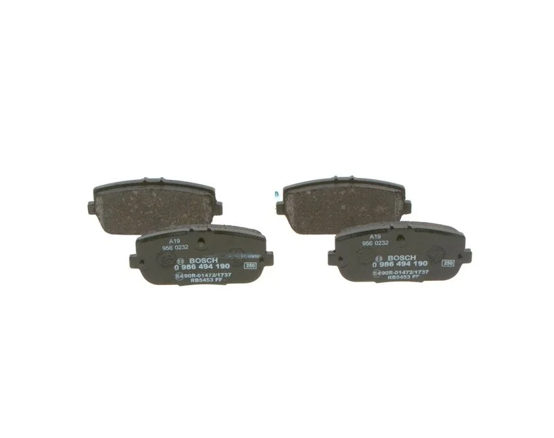 Brake Pad Set, disc brake BOSCH 0 986 494 190