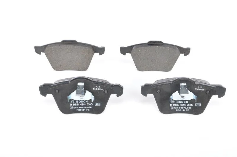 Brake Pad Set, disc brake BOSCH 0 986 494 245