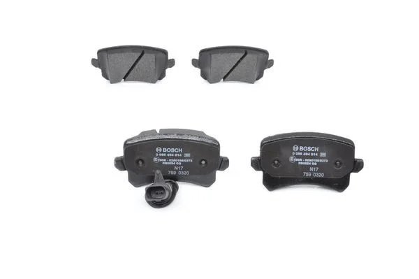 Brake Pad Set, disc brake BOSCH 0 986 494 814
