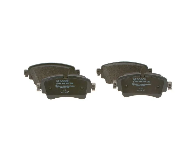 Brake Pad Set, disc brake BOSCH 0 986 494 833