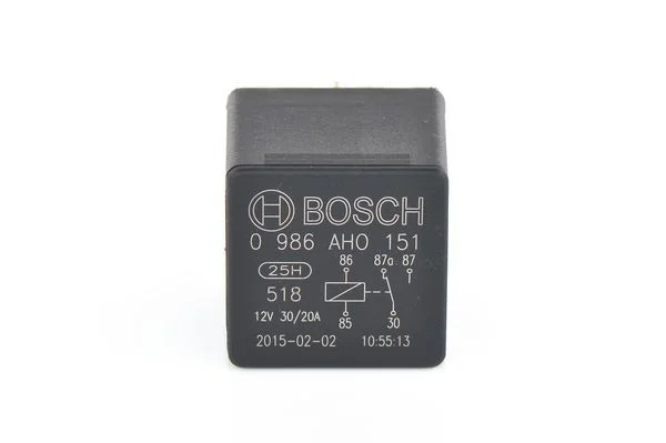 Relé, hlavný prúd BOSCH 0 986 AH0 151