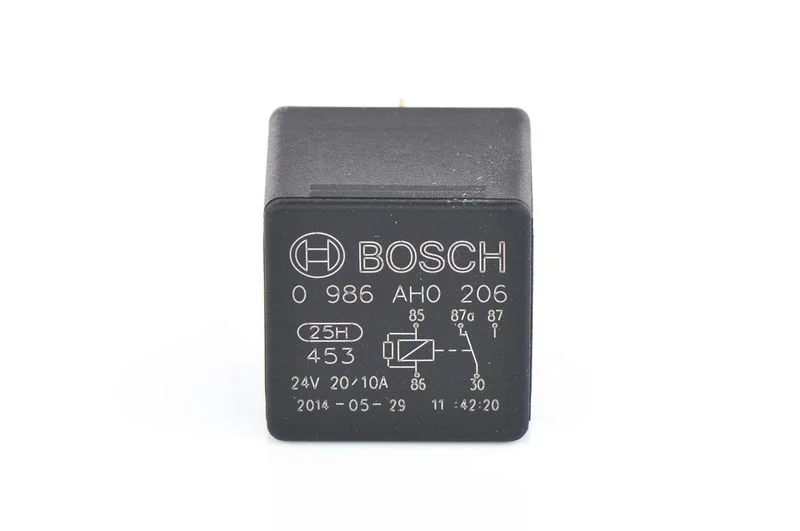 Relé, hlavný prúd BOSCH 0 986 AH0 206