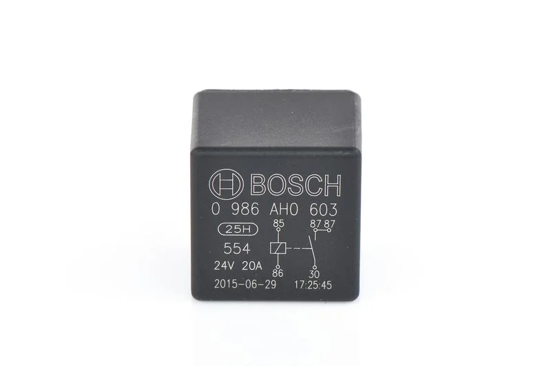 Relé, hlavný prúd BOSCH 0 986 AH0 603