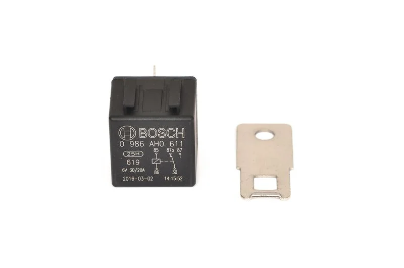 Relé, hlavný prúd BOSCH 0 986 AH0 611
