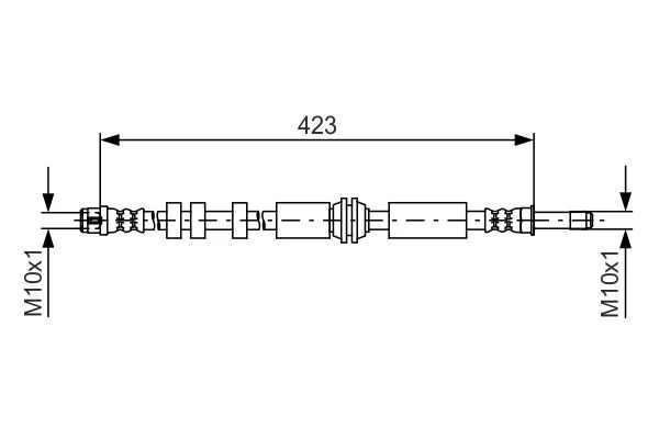 Brake Hose BOSCH 1 987 481 601