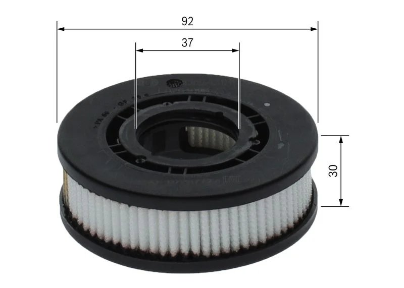 Filter, odvetranie kľukovej skrine BOSCH F 026 400 645