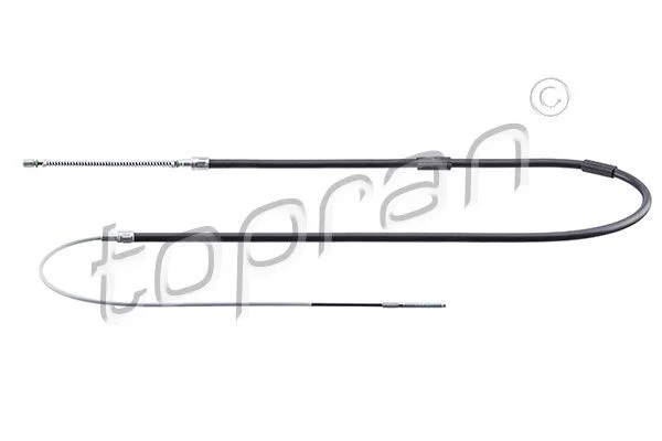 Cable Pull, parking brake TOPRAN 102 632