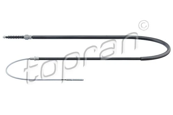 Cable Pull, parking brake TOPRAN 103 063