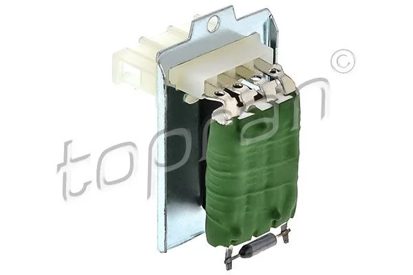 Resistor, interior blower TOPRAN 104 116