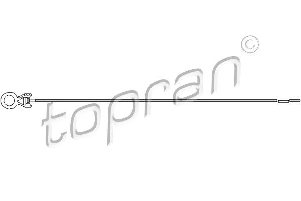 Oil Dipstick TOPRAN 107 355