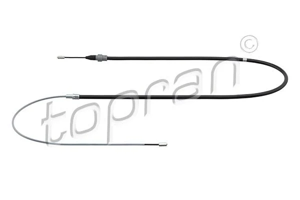 Cable Pull, parking brake TOPRAN 108 333