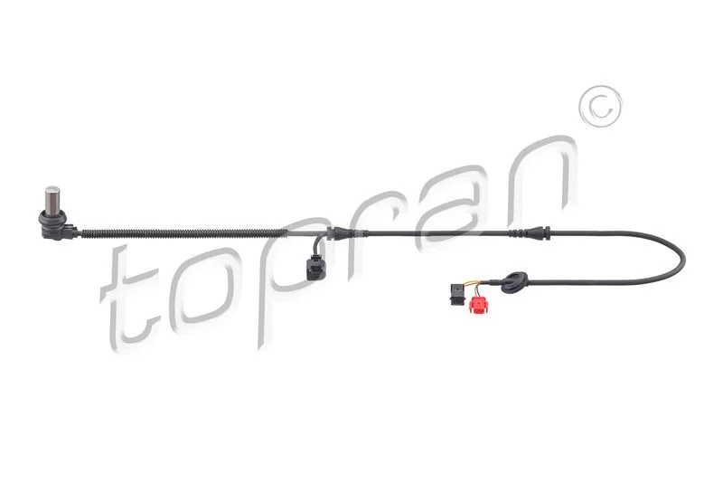 Sensor, wheel speed TOPRAN 109 756