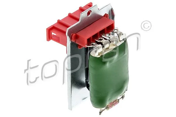 Resistor, interior blower TOPRAN 112 216