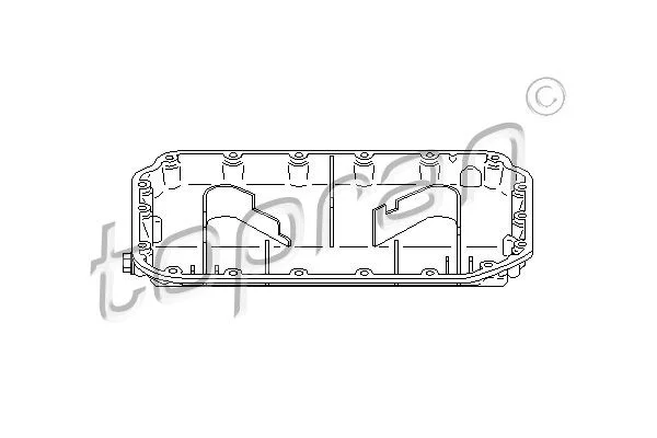 Oil Sump TOPRAN 112 338