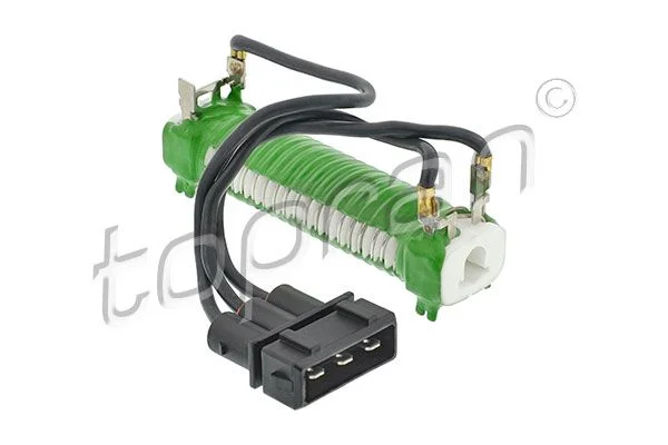 Sériový odpor, elektromotor (ventilátor chladiča) TOPRAN 115 557