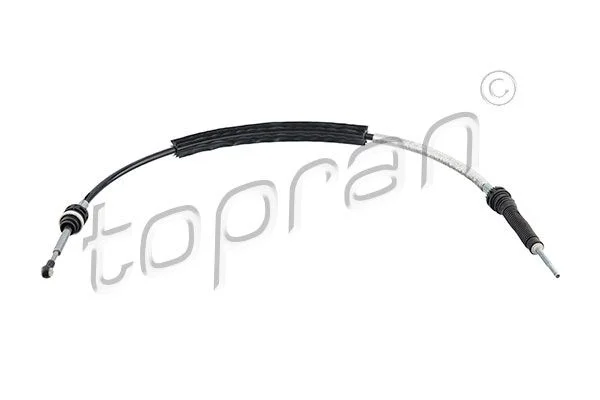 Cable Pull, manual transmission TOPRAN 117 587