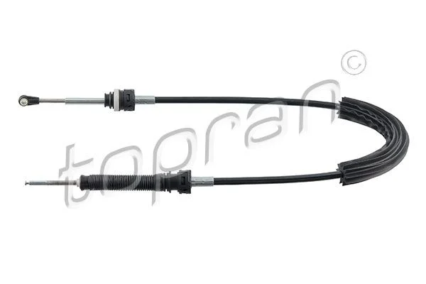 Cable Pull, manual transmission TOPRAN 117 650