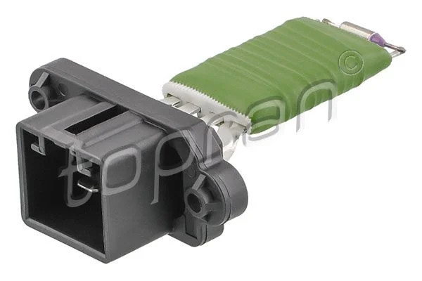 Resistor, interior blower TOPRAN 118 566