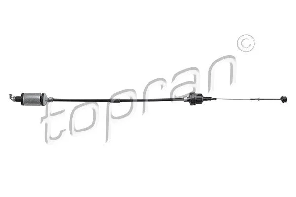 Cable Pull, clutch control TOPRAN 201 349