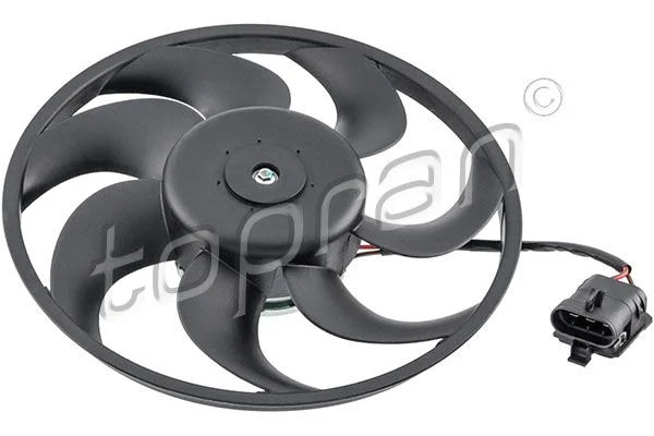 Ventilátor, chladenie motora TOPRAN 208 167
