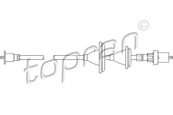 Lanko tachometra TOPRAN 300 358