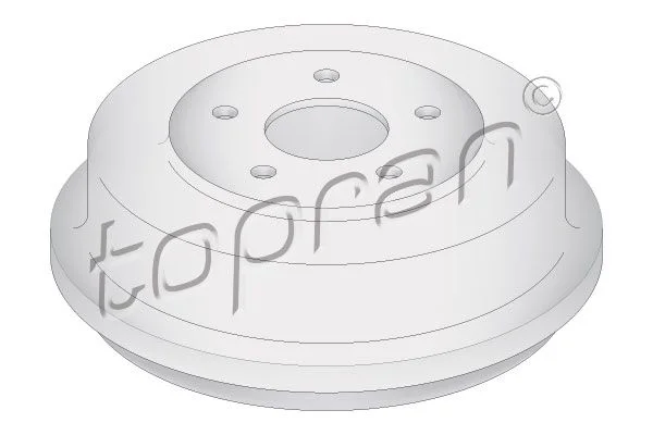 Brzdový bubon TOPRAN 302 250
