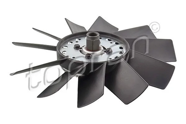 Clutch, radiator fan TOPRAN 304 377