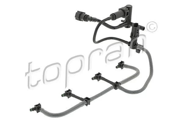 Hose, fuel overflow TOPRAN 305 374