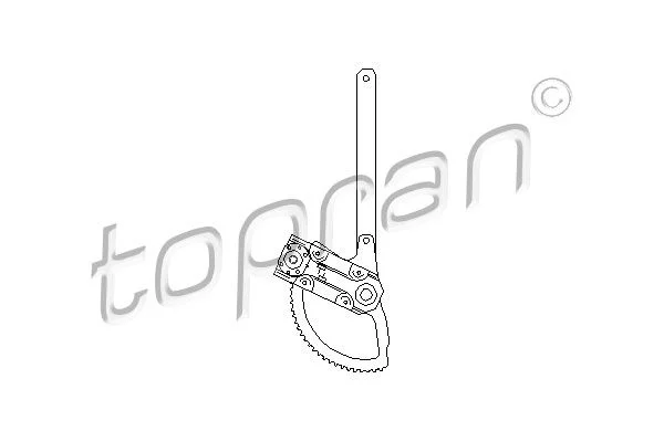 Ovládač okien TOPRAN 401 669