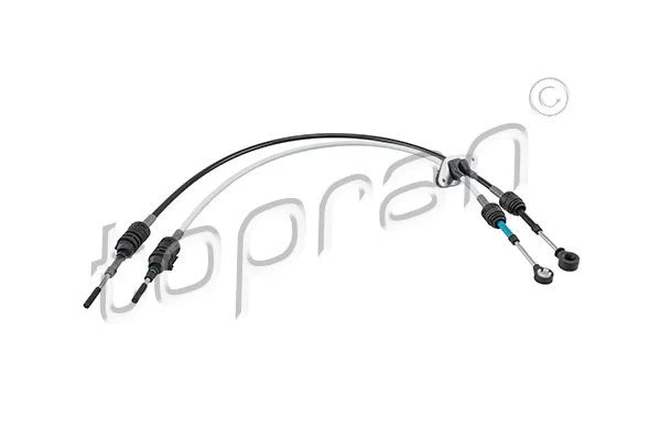 Cable Pull, manual transmission TOPRAN 409 412