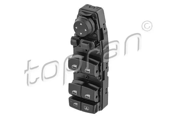 Switch, window regulator TOPRAN 503 404