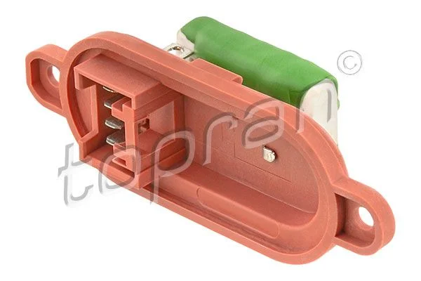 Rezistor, vnútorný ventilátor TOPRAN 600 381