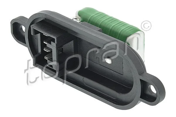 Resistor, interior blower TOPRAN 600 382