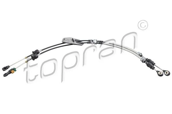 Cable Pull, manual transmission TOPRAN 601 259