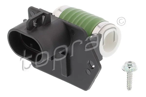 Sériový odpor, elektromotor (ventilátor chladiča) TOPRAN 601 624