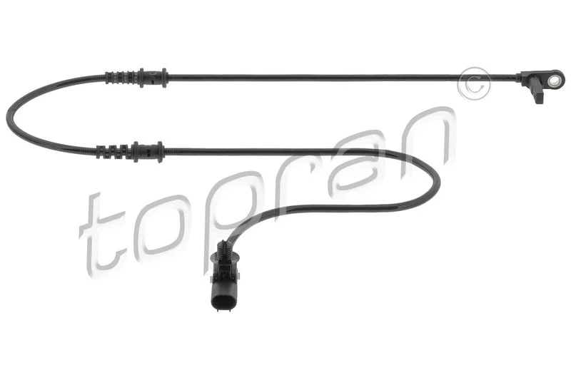 Sensor, wheel speed TOPRAN 622 760