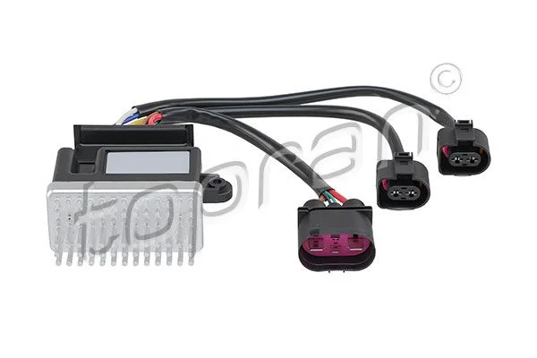 Riadiaca jednotka, elektrický ventilátor (chladenie motora) TOPRAN 629 451